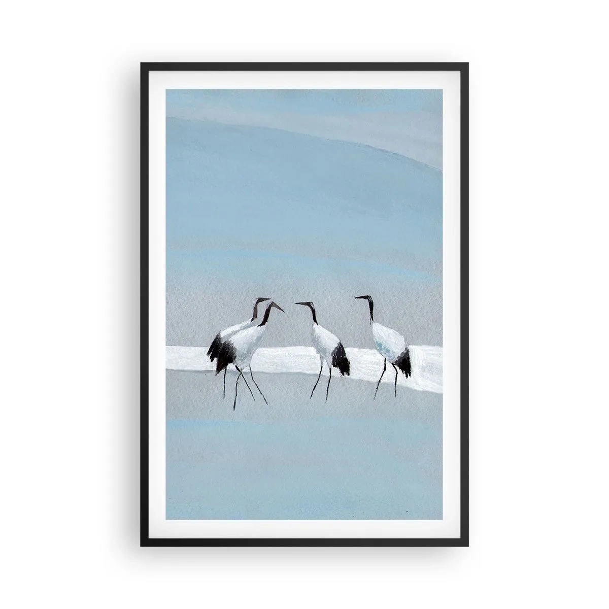 Plakát v černém rámu - Po horkém dni - 61x91 cm
