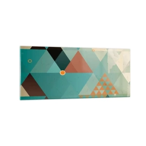 Obraz na skle - Jednota mnohosti, mnohost jednoty - 120x50 cm