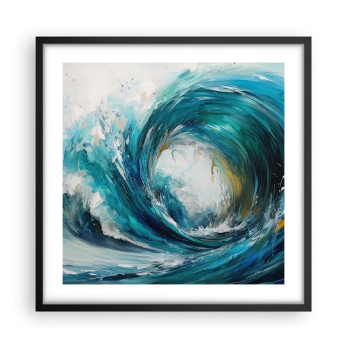 Plakát v černém rámu - Mořský portál - 50x50 cm