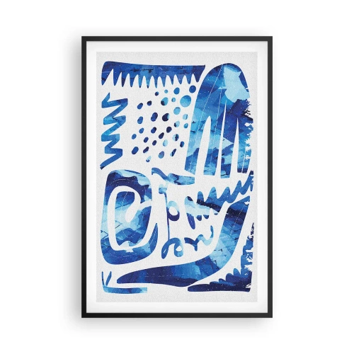 Plakát v černém rámu - Zpět ke kořenům - 61x91 cm