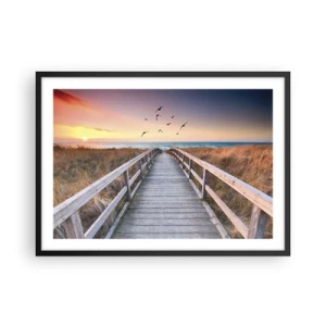 Plakát v černém rámu - Prostor pro vzestupy - 70x50 cm