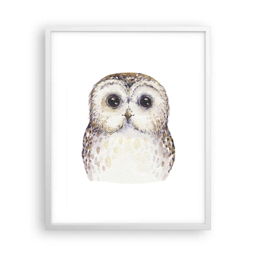 Plakát v bílém rámu - Podívej se mi do očí - 40x50 cm