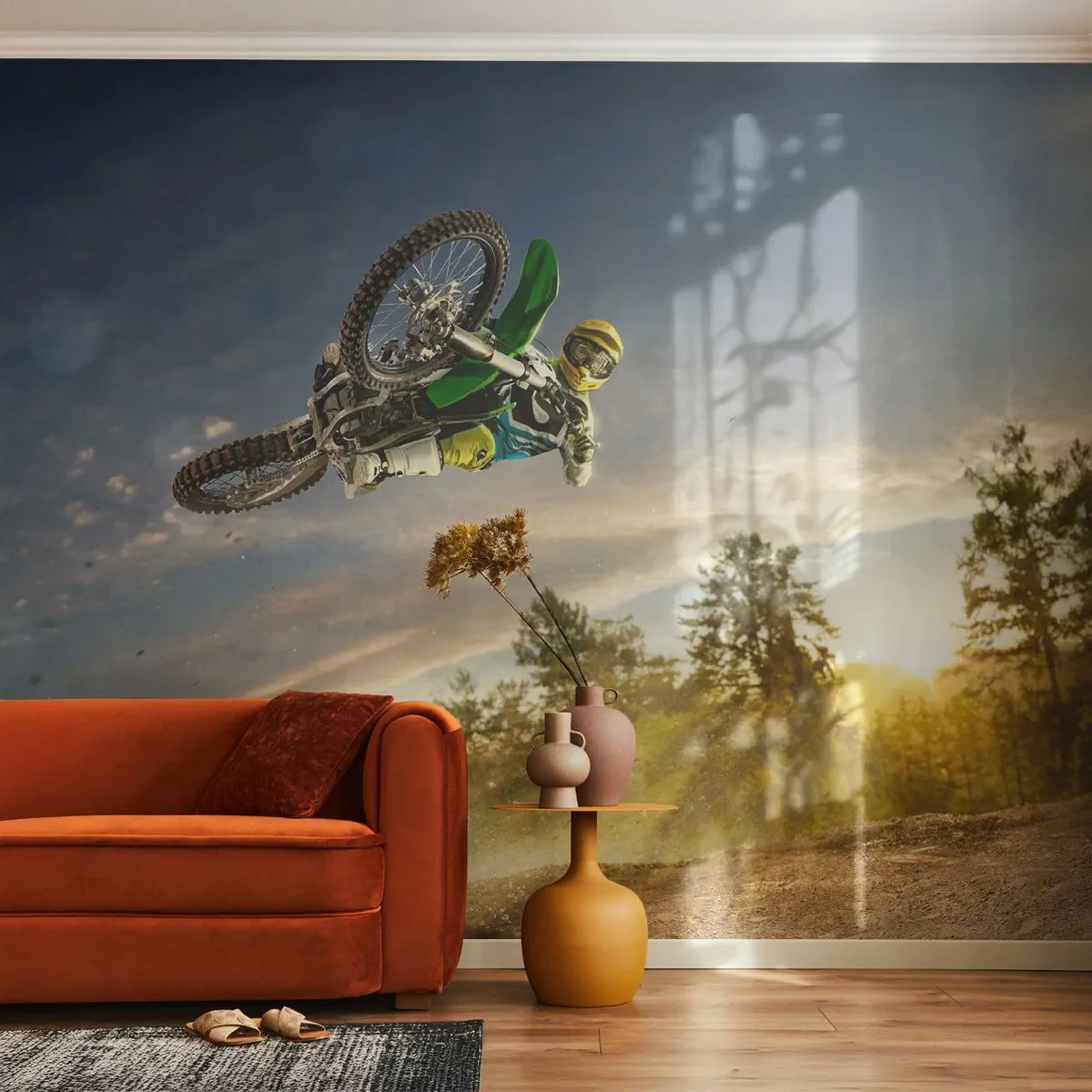 Fototapeta Standard Eco - Zapni emoce! - Sport, Motorka, Motokros - 400x280 cm