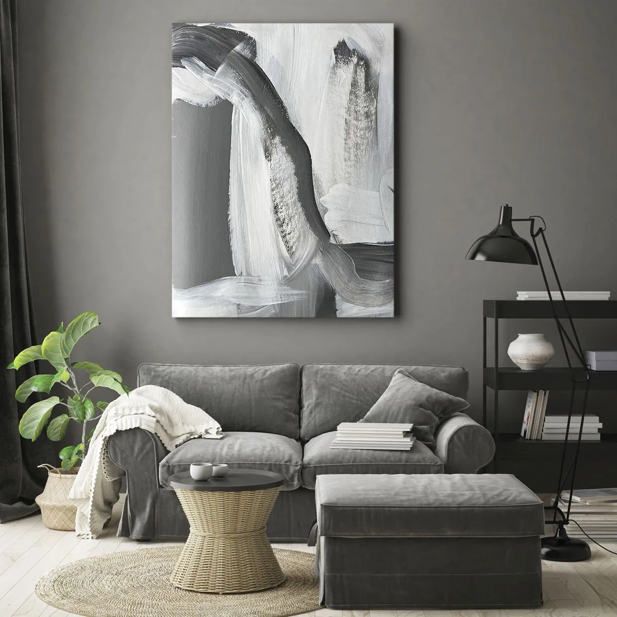 Obraz na plátně - Pevným pohybem - 65x120 cm