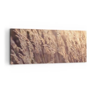 Obraz na plátně - Připraveni přivítat podzim - 100x40 cm