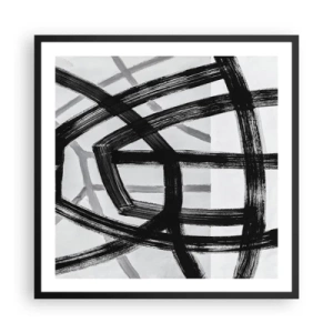 Plakát v černém rámu - Hloubka - 60x60 cm