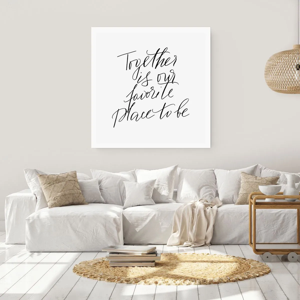 Plakát - Cítíte to také? - 60x60 cm