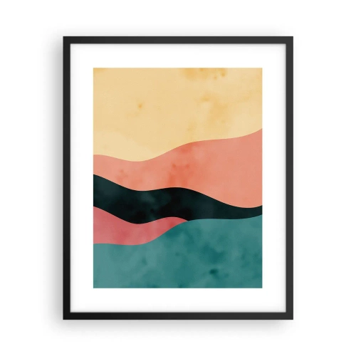 Plakát v černém rámu - Kompatibilní nesoulad - 40x50 cm