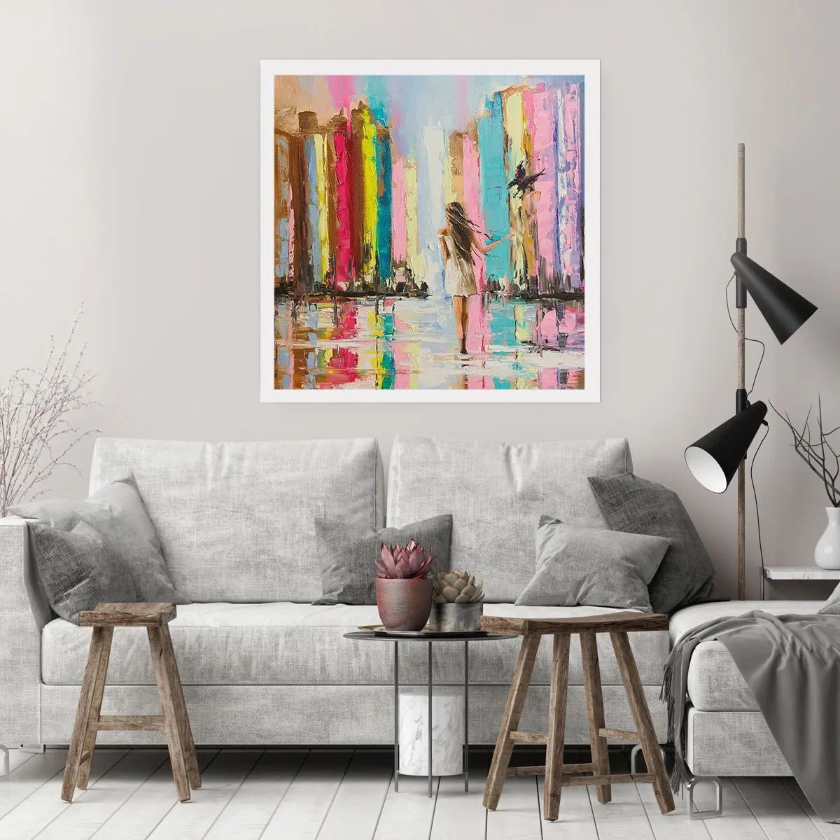 Plakát - Pojď se mnou - 40x40 cm