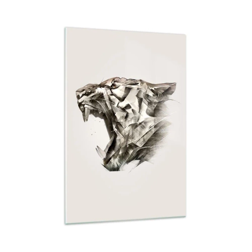 Obraz na skle - Už víš, kdo vládne - 70x100 cm