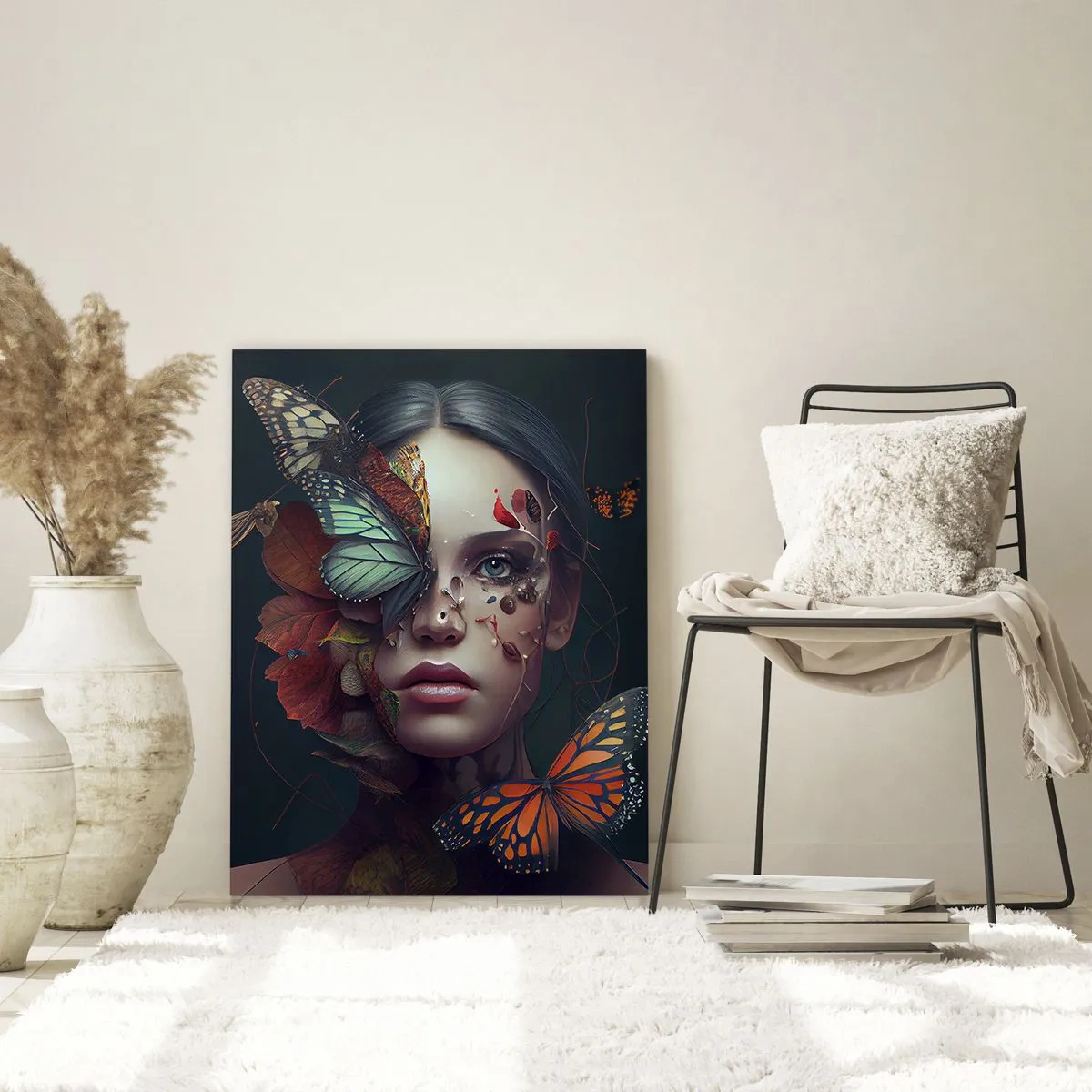 Obraz na skle - Nádherná metamorfóza - 50x70 cm