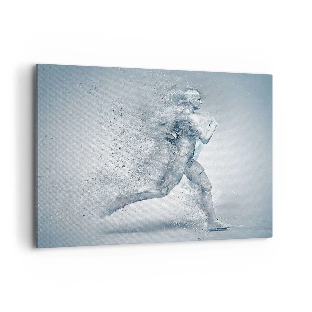 Obraz na plátně - Energie krystalicky čistá - 100x70 cm