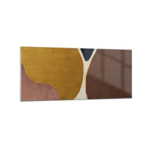 Obraz na skle - Abstrakce – místo v prostoru - 120x50 cm