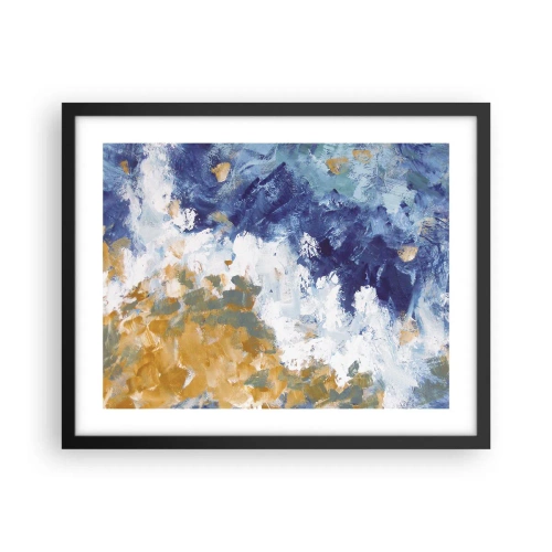Plakát v černém rámu - Tanec živlů - 50x40 cm
