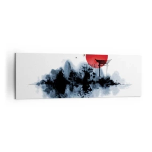 Obraz na plátně - Japonský pohled - 160x50 cm