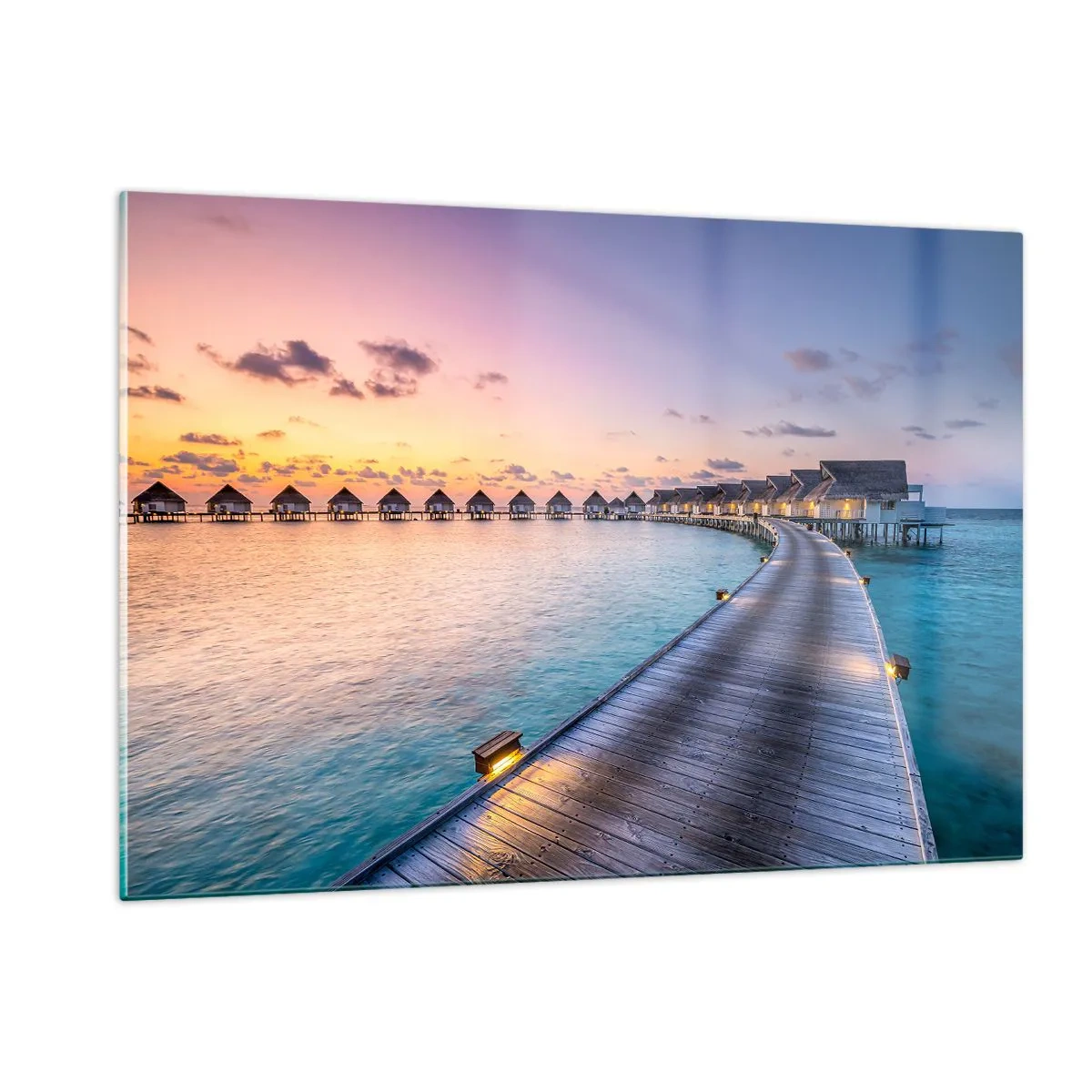 Obraz na skle - Prázdniny - návrat k pramenům - 120x80 cm