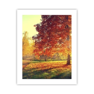 Plakát - Rudé je krásné - 40x50 cm