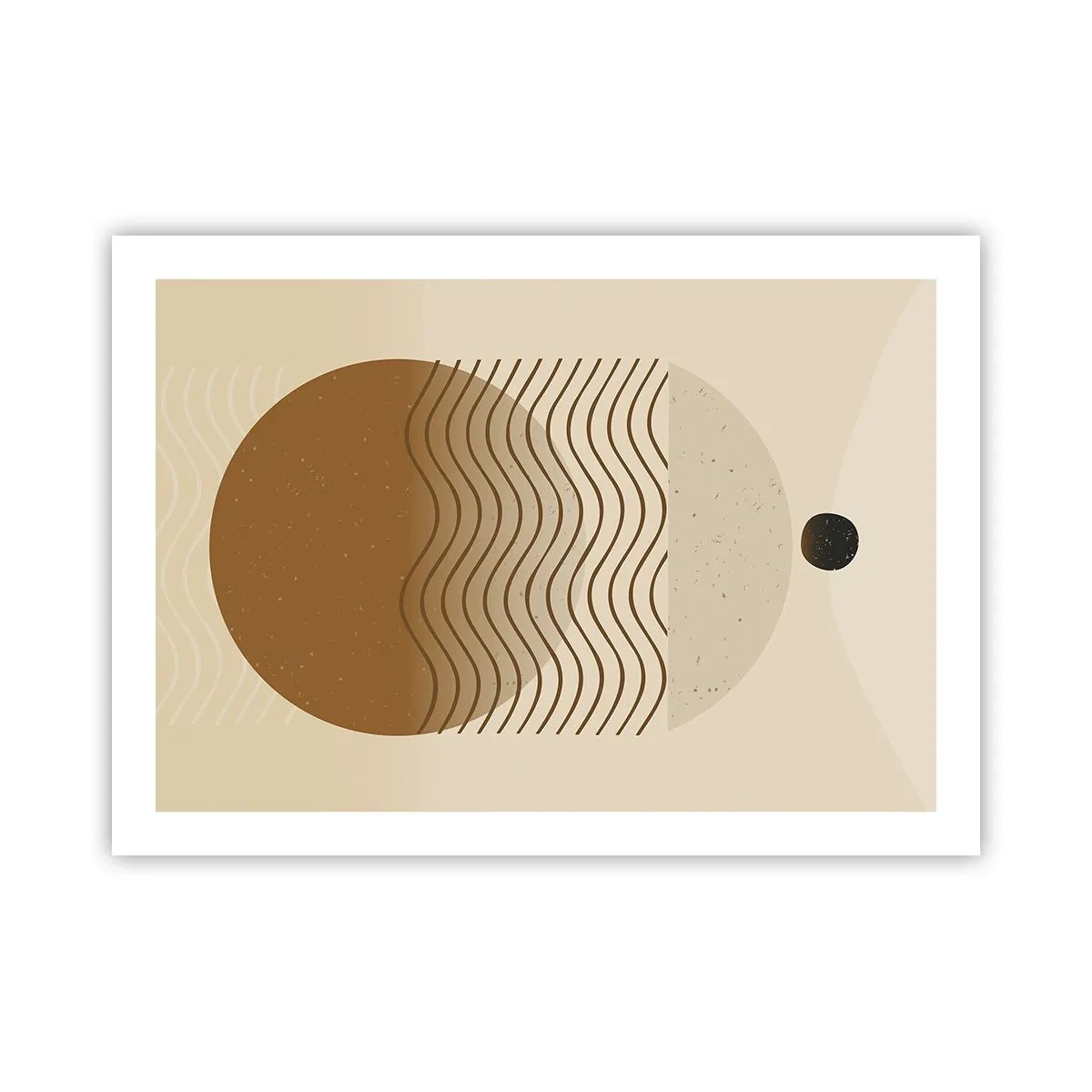 Plakát - O původu geometrických obrazců - 70x50 cm