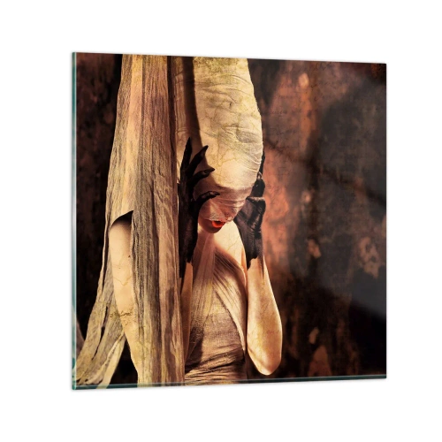 Obraz na skle - Mezi dobrem a zlem - 60x60 cm