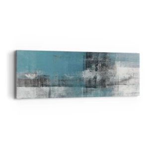 Obraz na plátně - Voda a vzduch - 90x30 cm