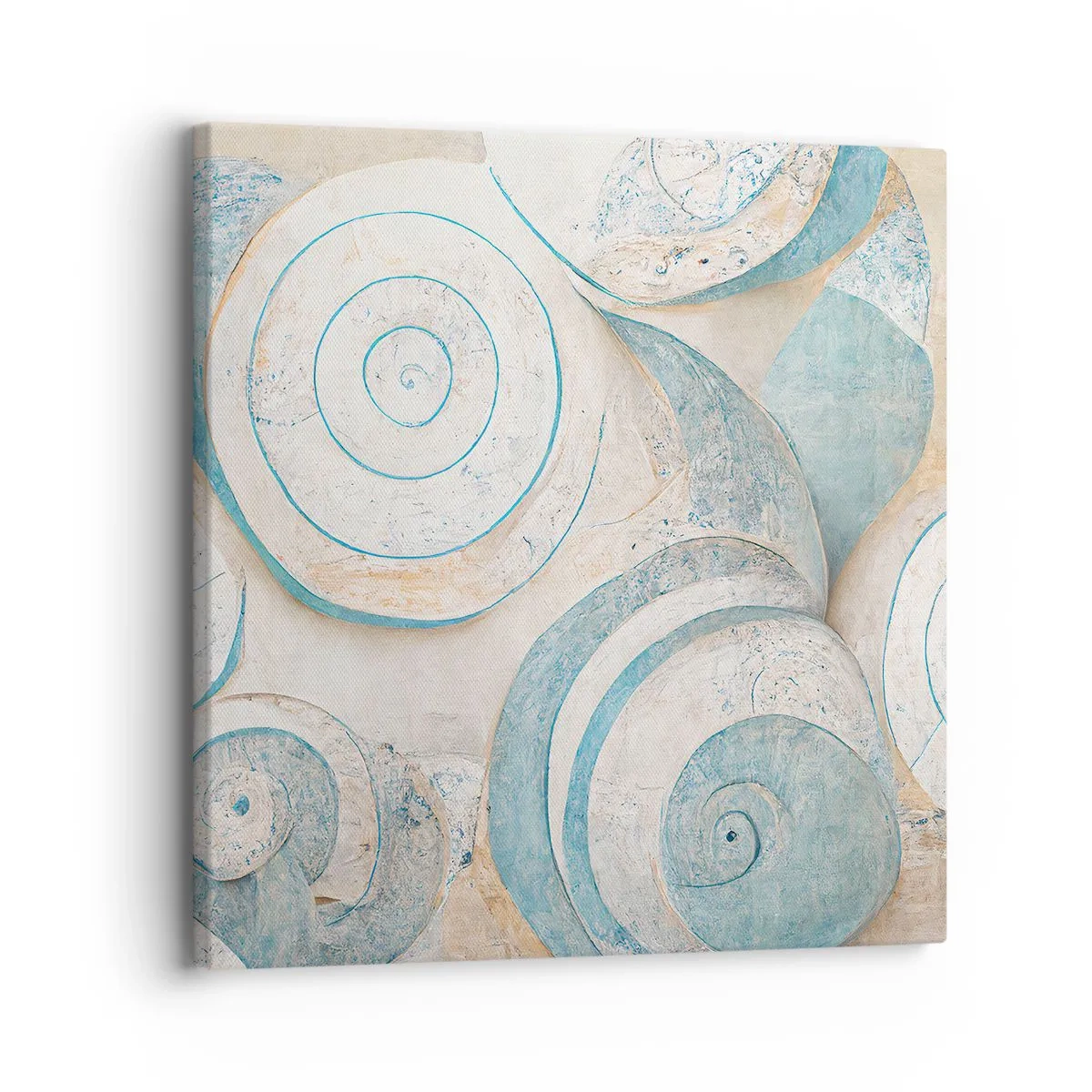 Obraz na plátně - Co skrývá mušle? - 30x30 cm