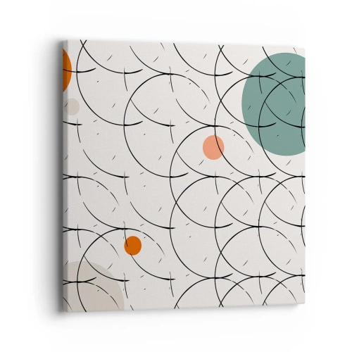 Obraz na plátně - V duchu pop-artu - 40x40 cm