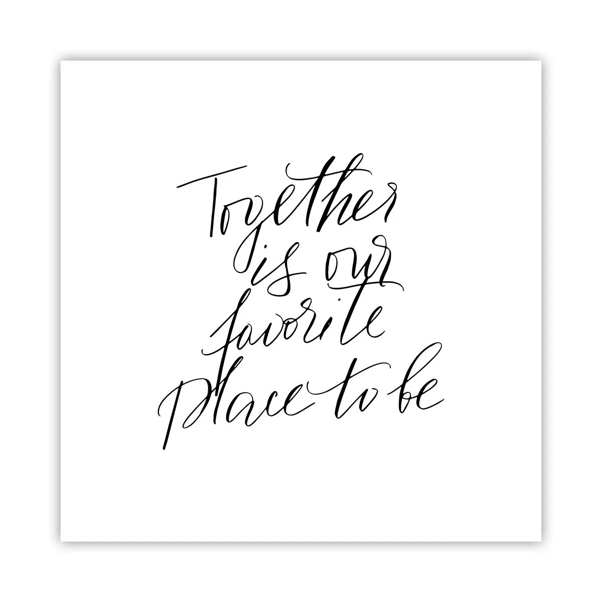 Plakát - Cítíte to také? - 60x60 cm