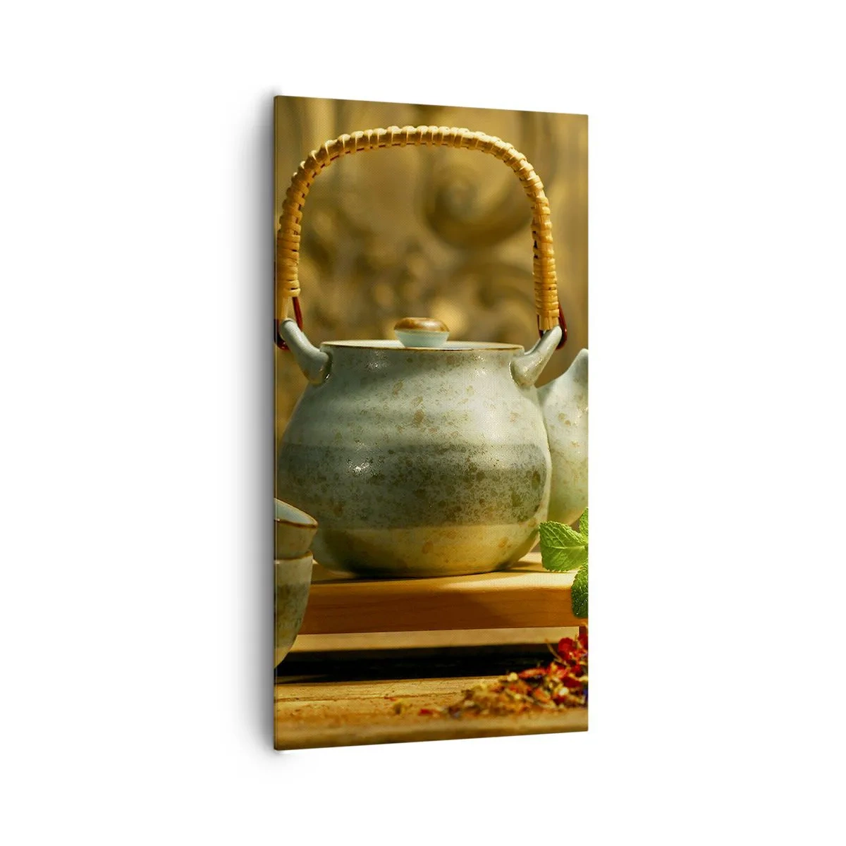 Obraz na plátně - Traktát o pití čaje - 65x120 cm