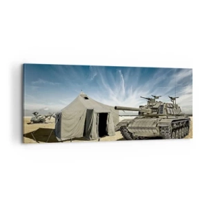 Obraz na plátně - Militantní sen - 100x40 cm
