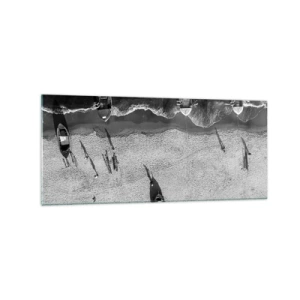 Obraz na skle - Ještě na břehu… - 120x50 cm