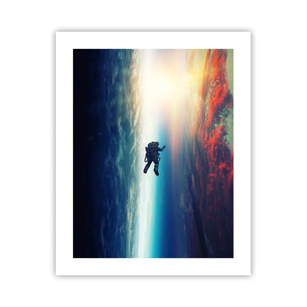Plakát - Tváří v tvář vesmíru - 40x50 cm