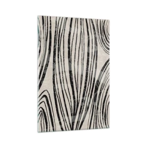 Obraz na skle - Močál s liniemi - 80x120 cm