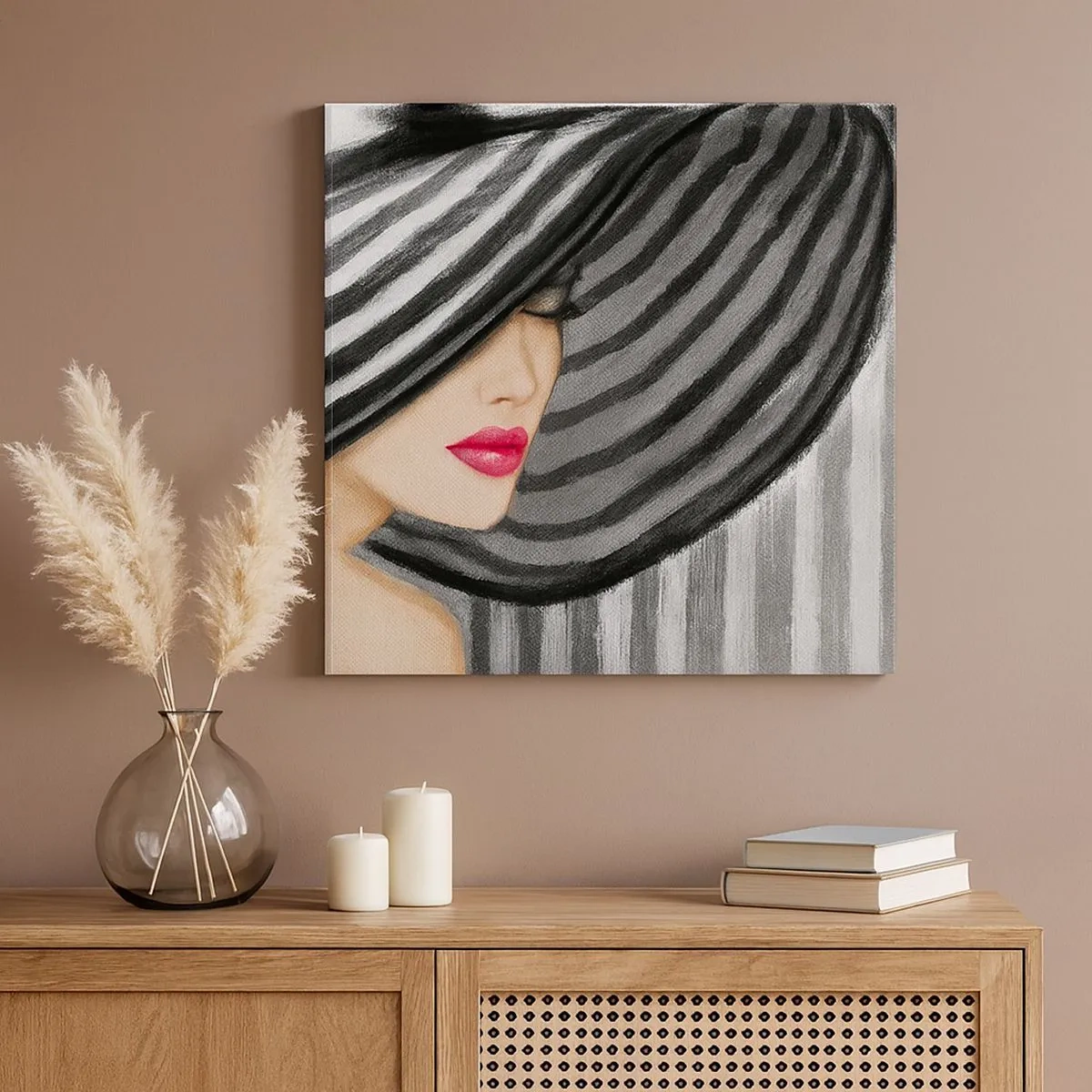 Obraz na plátně - Kde tě hledat? - 30x30 cm