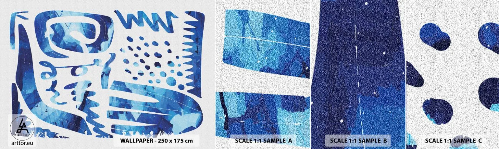 Vzor Fototapety Samolepicí Deluxe Sticker - Zpět ke kořenům - Boho, Abstrakce, Minimalistický - 100x30 cm