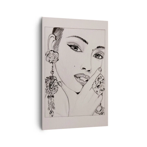 Obraz na plátně - Nejkrásnější klenot - 80x120 cm