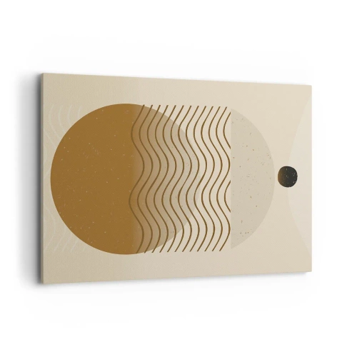 Obraz na plátně - O původu geometrických obrazců - 100x70 cm