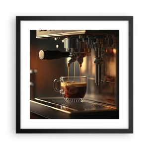 Plakát v černém rámu - Smyslná směs - 40x40 cm