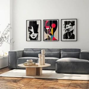 Cubist self-portraits - Inspirace do obýváku