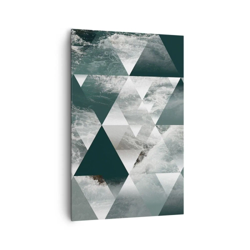 Obraz na plátně - Křišťálová perspektiva - 80x120 cm