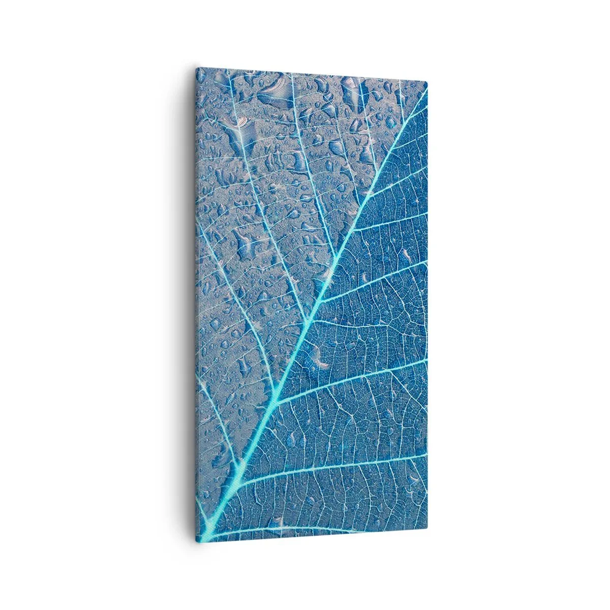 Obraz na plátně - Život v modři - 55x100 cm