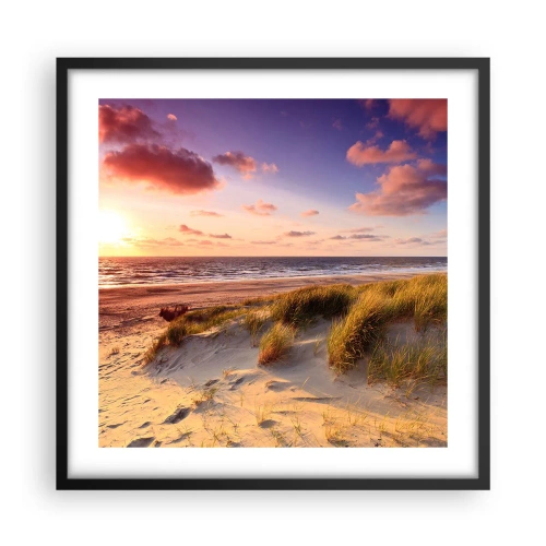 Plakát v černém rámu - Už v létě voní vzduch - 50x50 cm