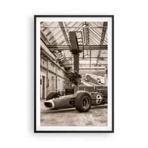 Plakát v černém rámu - Odpočinek vítěze - 61x91 cm