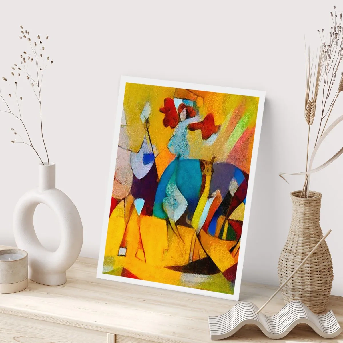 Plakát - Slunce - život - radost - 30x40 cm