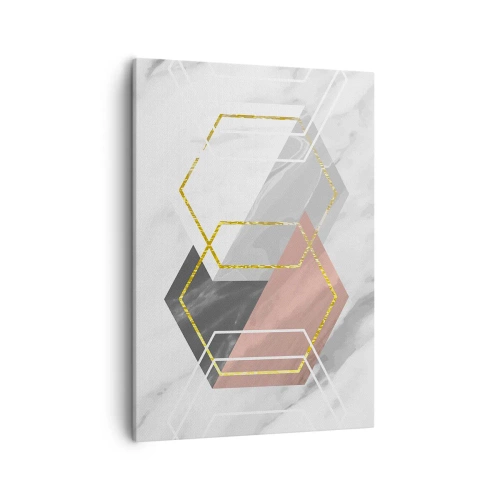 Obraz na plátně - Řetězová kompozice - 50x70 cm