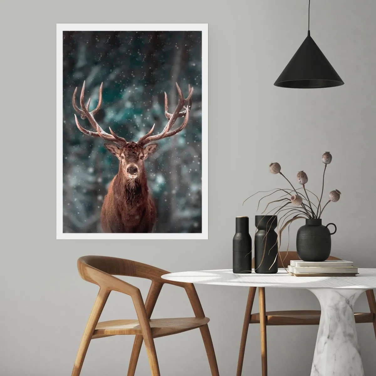 Plakát - Skutečný král lesa - 50x70 cm