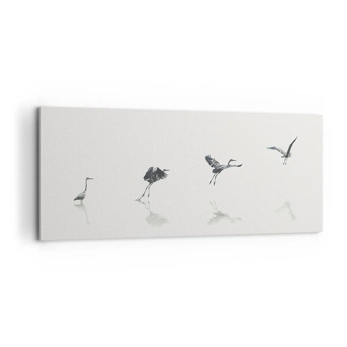 Obraz na plátně - Čtyři jednoduché kroky - 100x40 cm