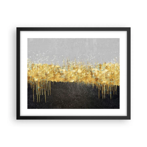 Plakát v černém rámu - Dovnitř a vzhůru - 50x40 cm