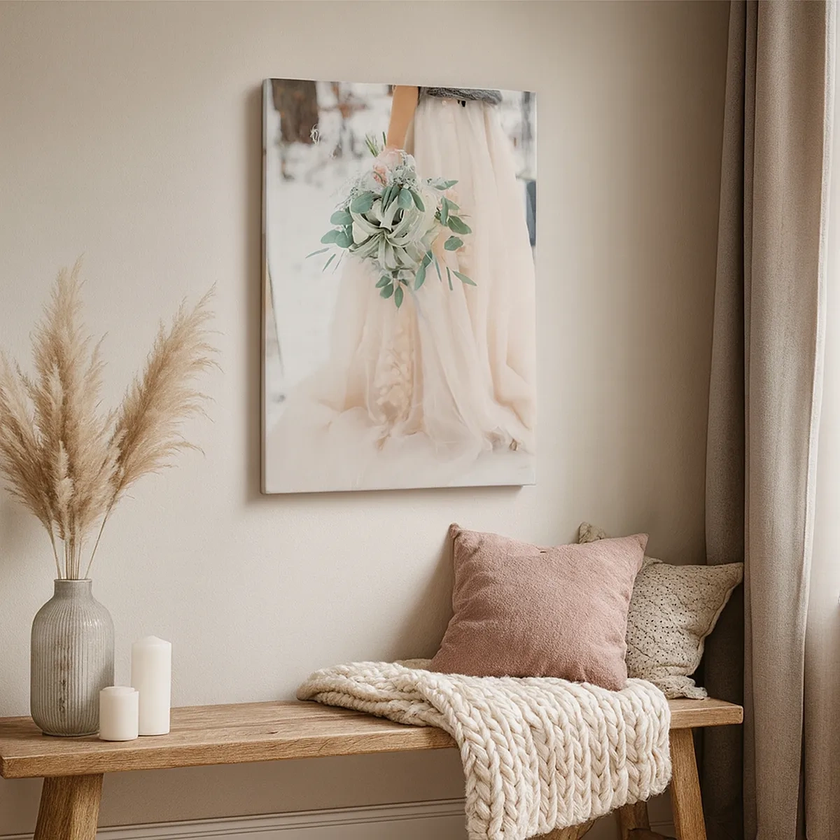 Obraz na plátně - A žili šťastně až do smrti - 50x70 cm