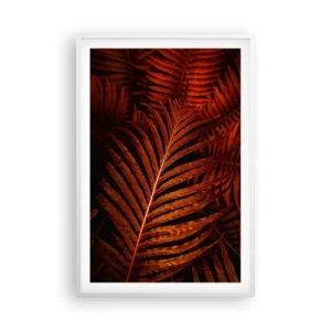 Plakát v bílém rámu - Žár života - 61x91 cm