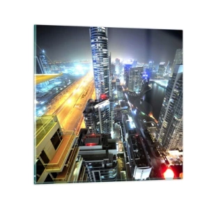 Obraz na skle - Zázrak na poušti - 50x50 cm